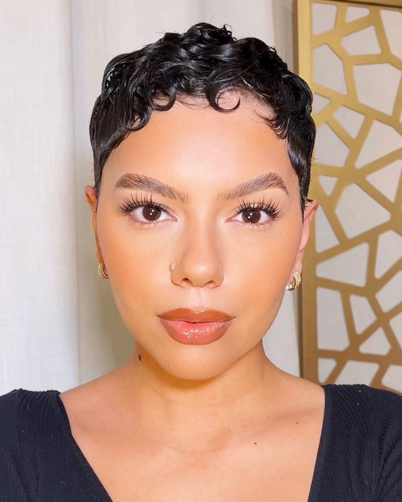 Micro Curly Pixie
