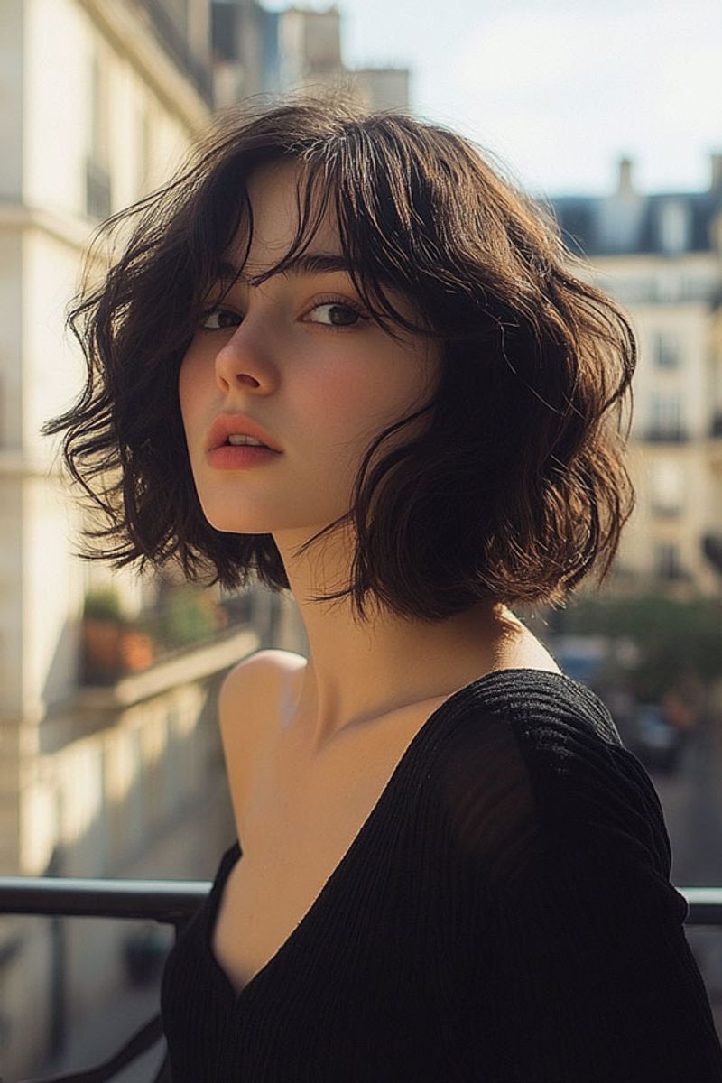 Feathered French Bob