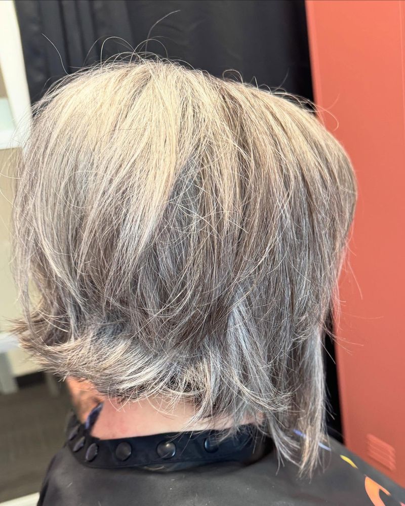Soft Shattered Bob with Textured Ends