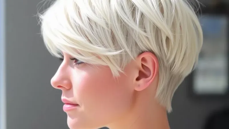 Feathered Pixie with Wispy Fringe