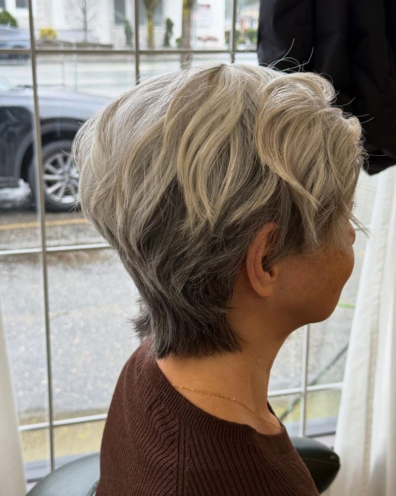 Pixie with Soft Crown Volume