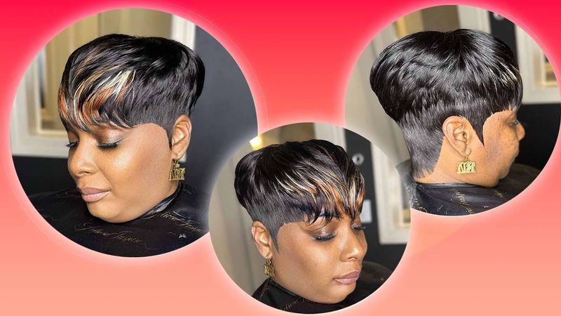 Helmet-Like Finger Wave Weaves
