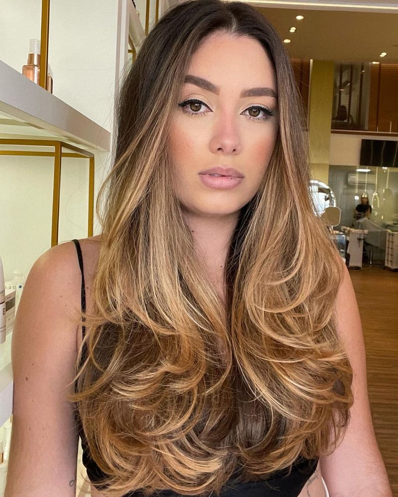 Long Layers with Blunt Ends