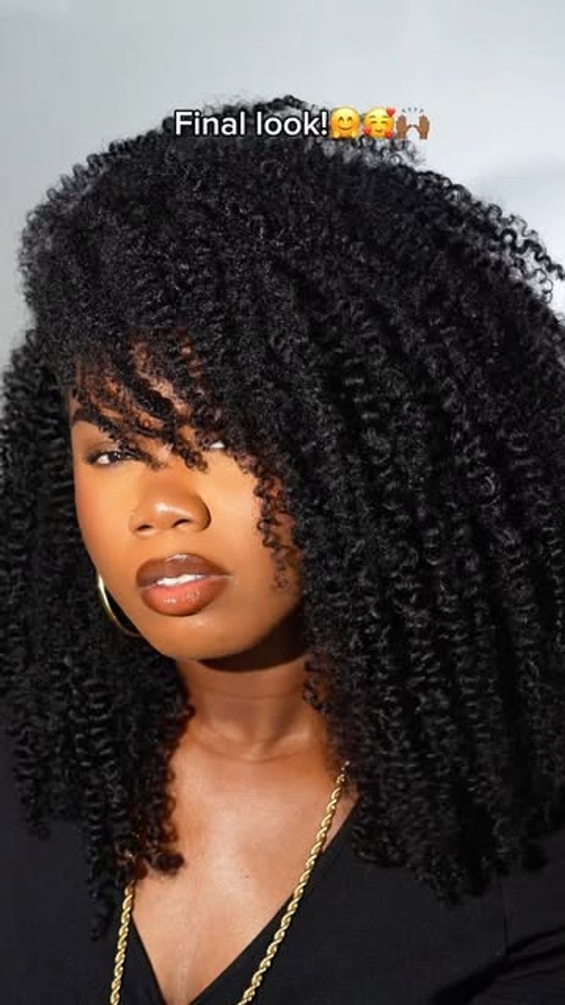 Twist-Out Curls