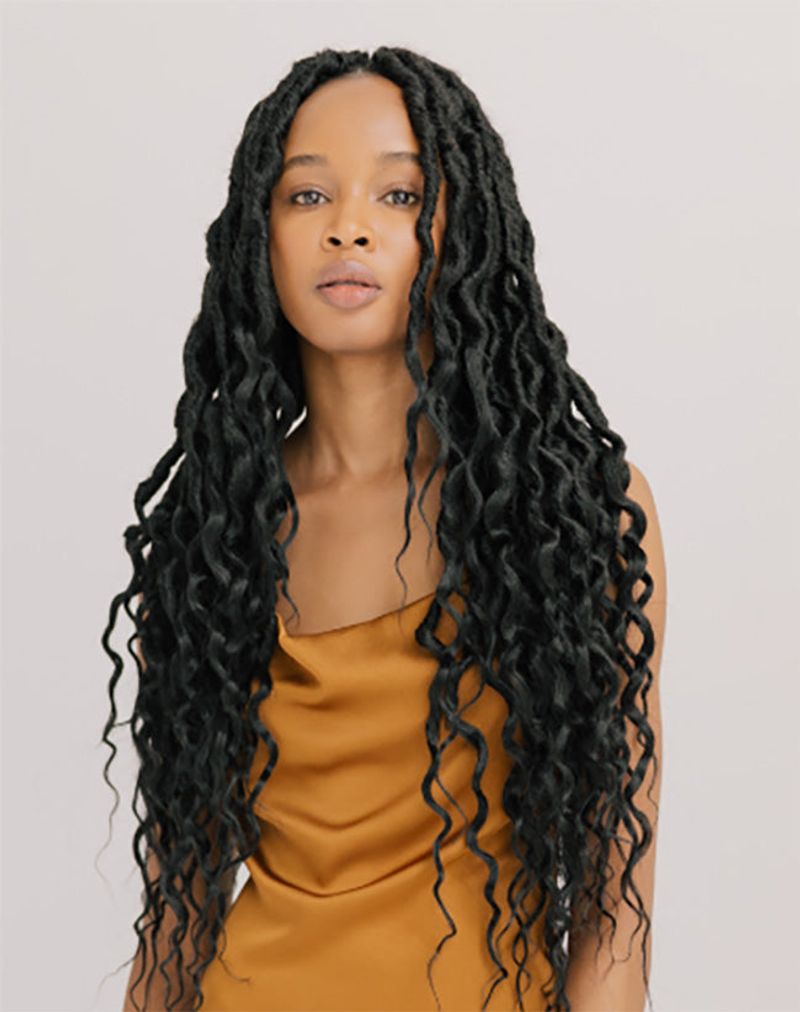 Goddess Locs: Ethereal Elegance