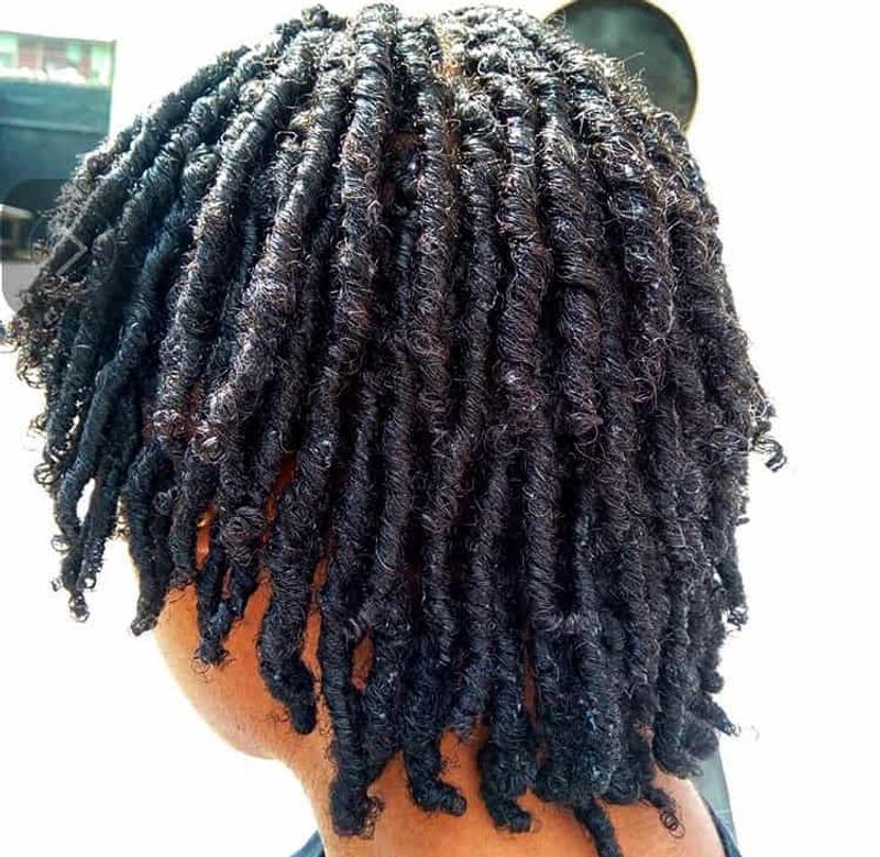 Finger Coils on Type 4 Hair