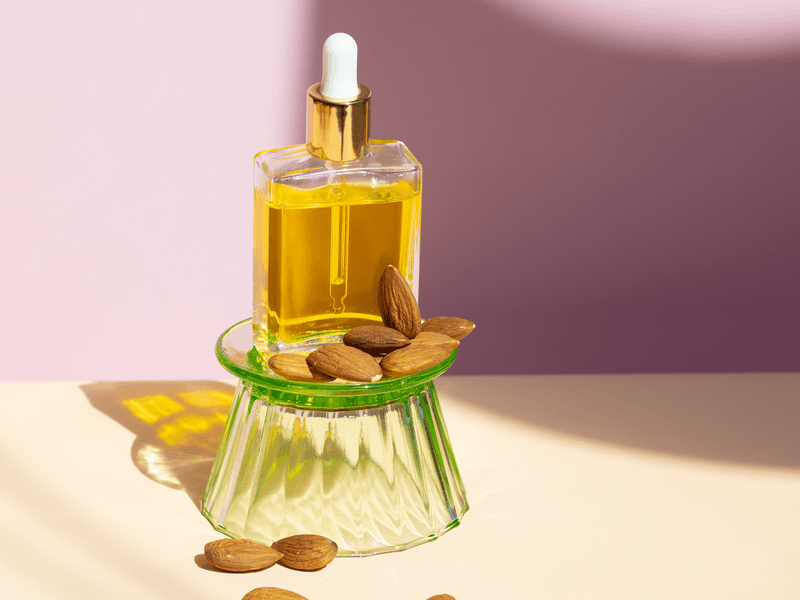 Almond Oil: The Shine Enhancer