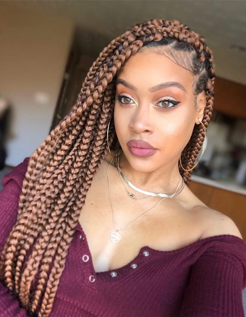 Goddess Braids with Baby Hair
