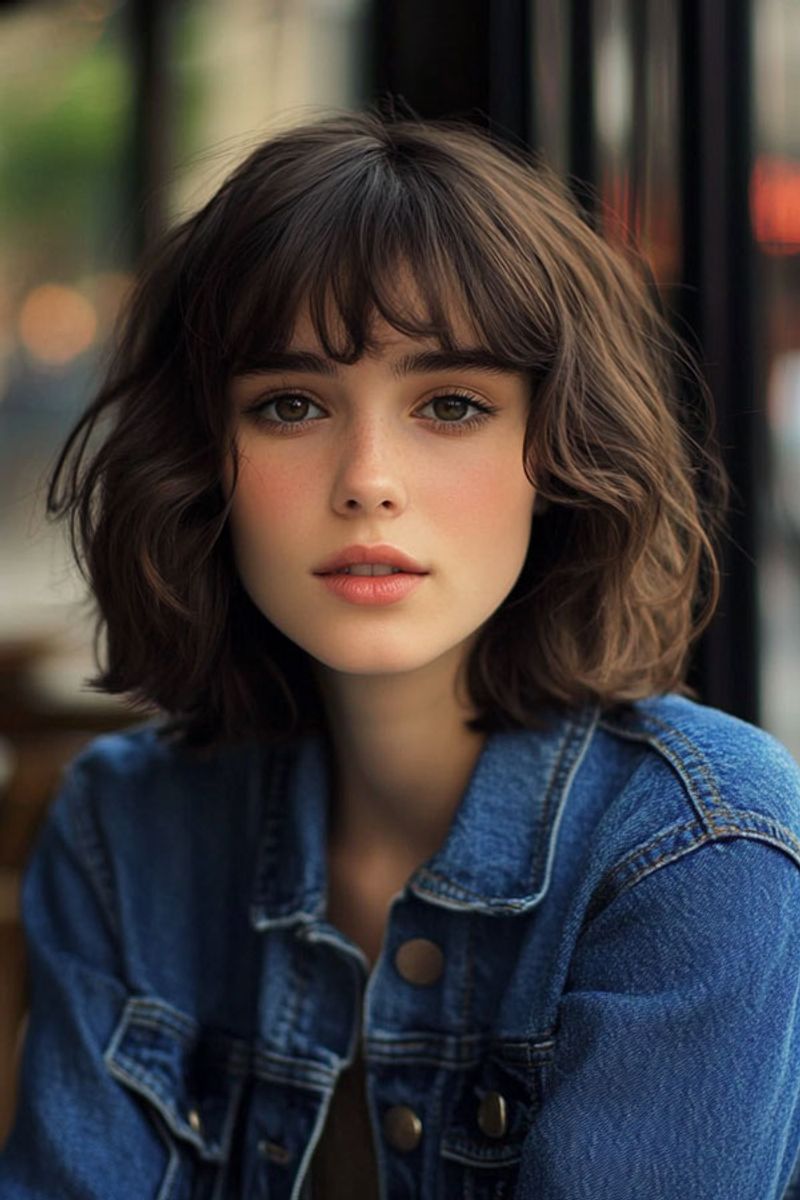 French Girl Bob