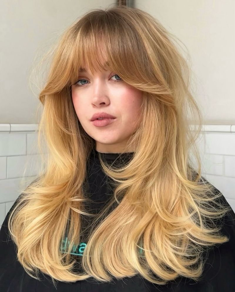 Feathered Layers for Fine Hair
