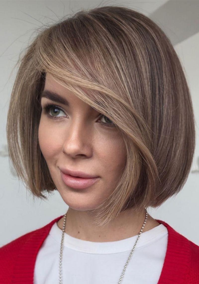 Side-Swept Statement Bob