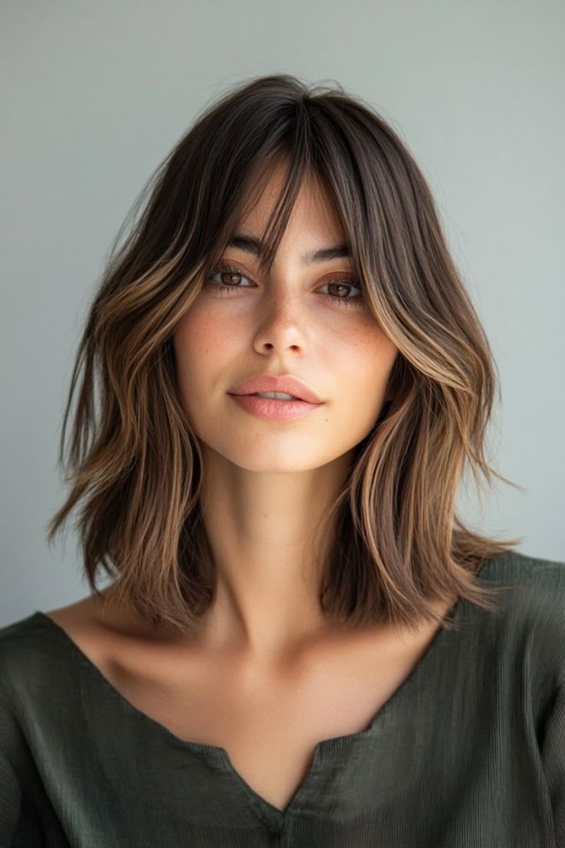 Rounded Midi with Curtain Fringe