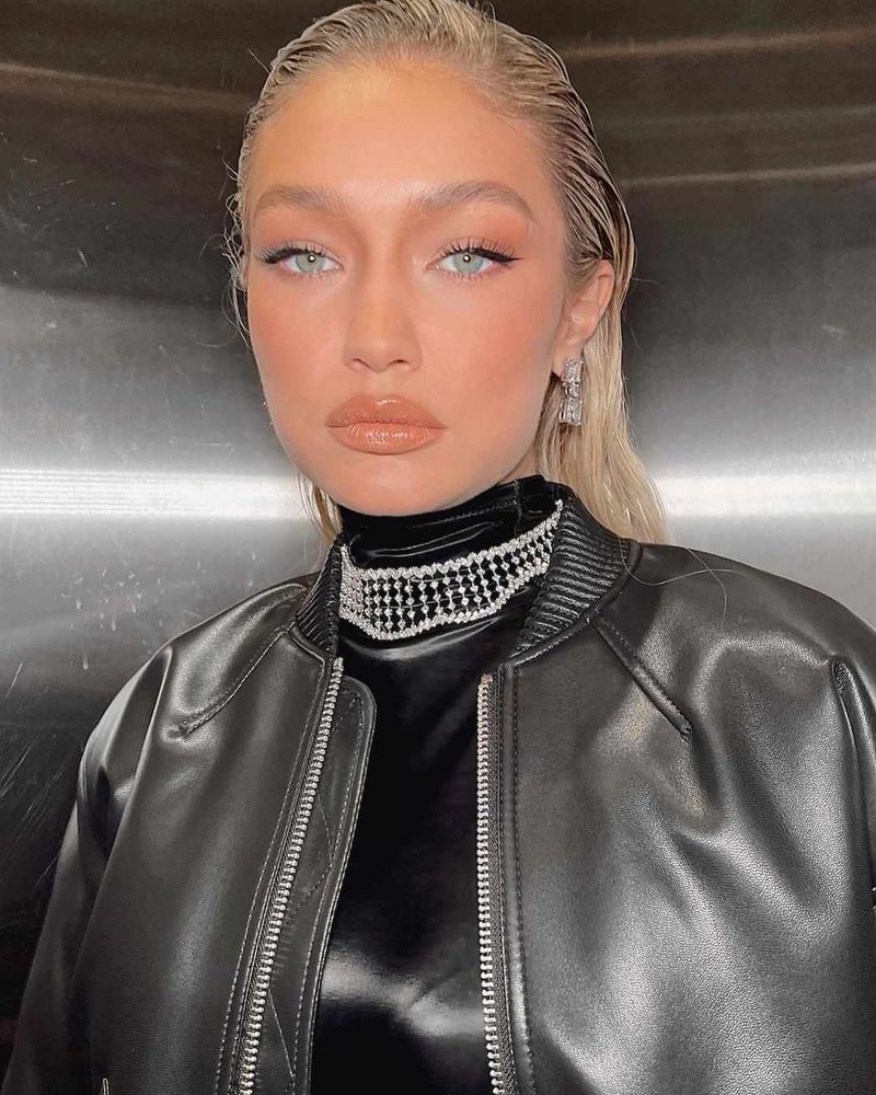 Slicked-Back Styles