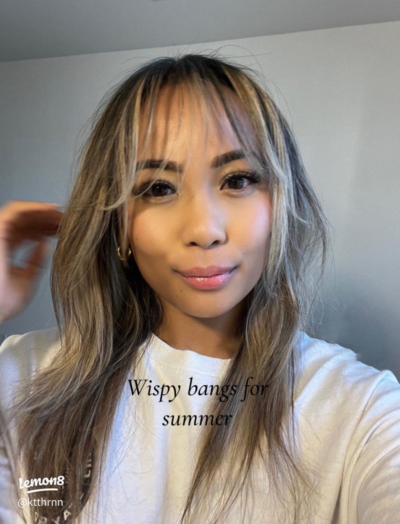 Overly Thin, Wispy Bangs