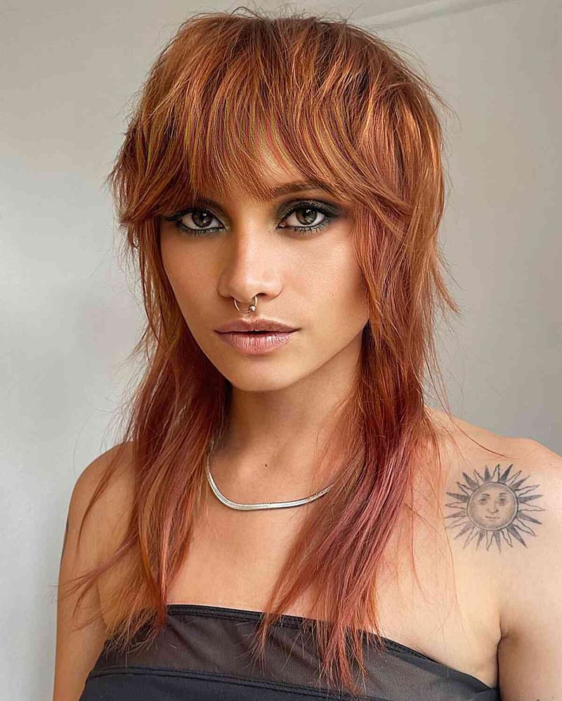 Shaggy Mid-Length Cut