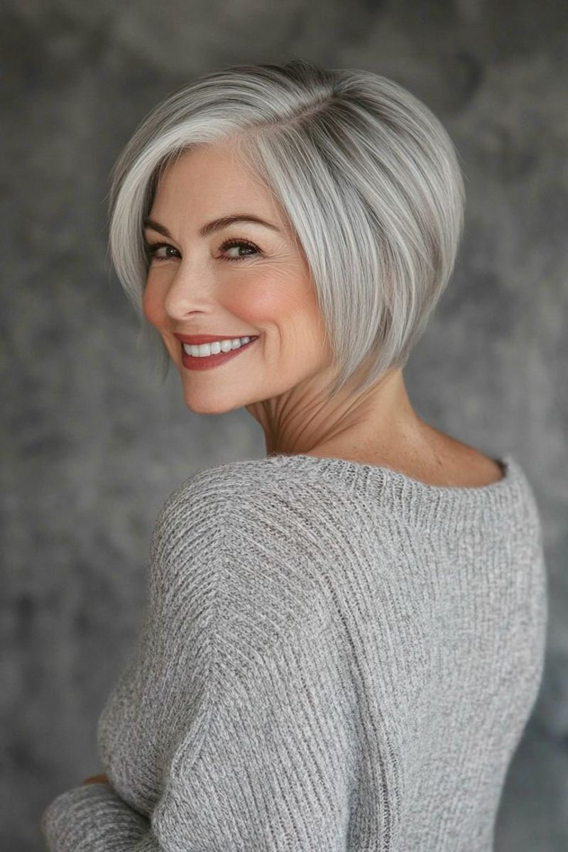 Graduated Bob with Volume Crown