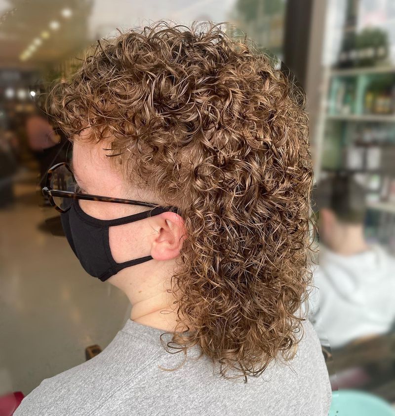 Mall Perm Mullet