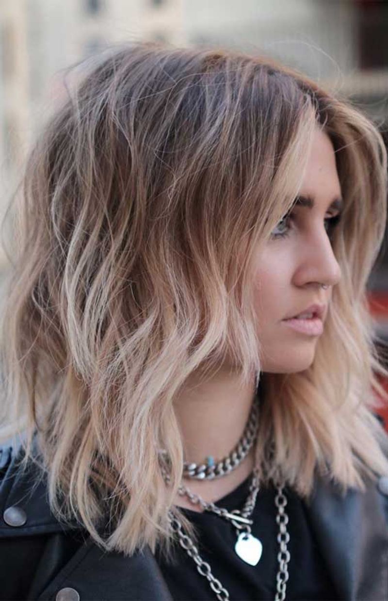 Textured Lob with Beach Waves