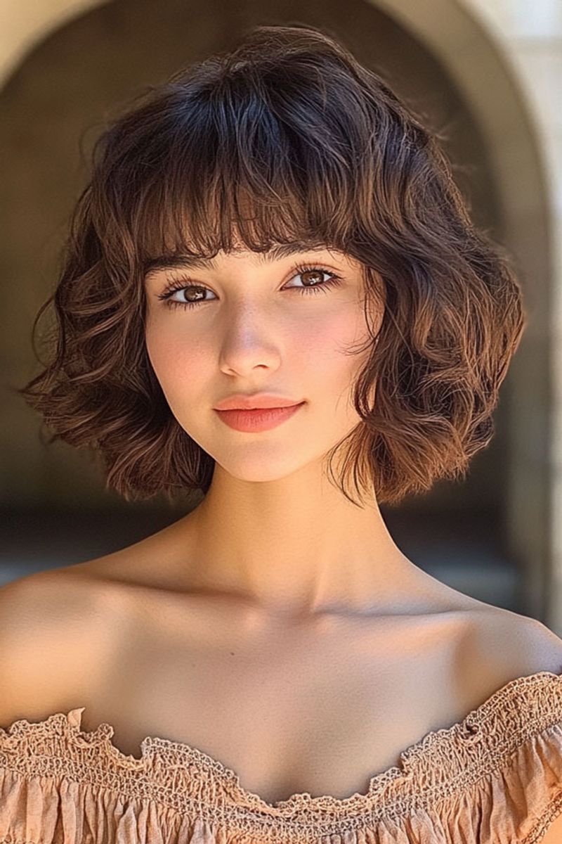 Boho French Bob