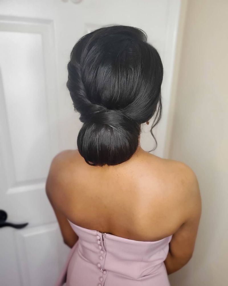 Penteado sofisticado