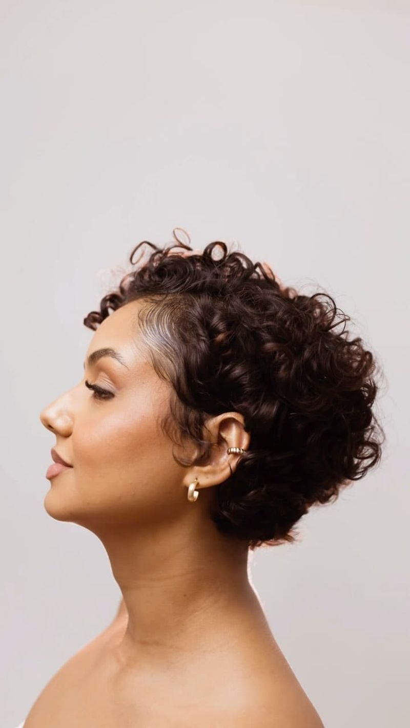 Pixie rizado