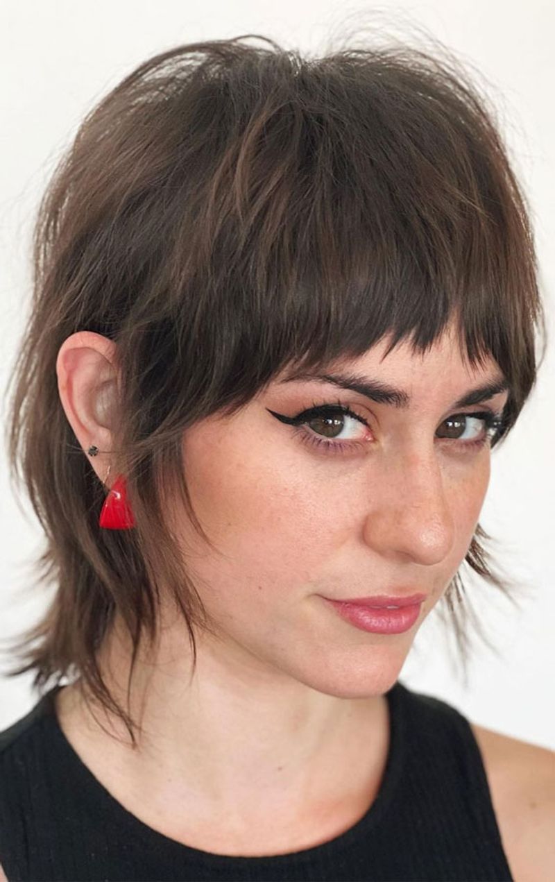 Choppy Crop with Razored Bangs
