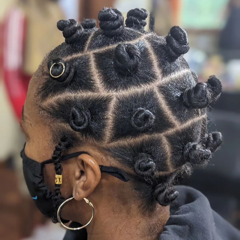Twisted Bantu Knots
