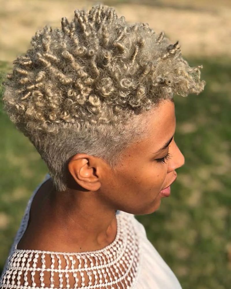 Tapered Natural Curls