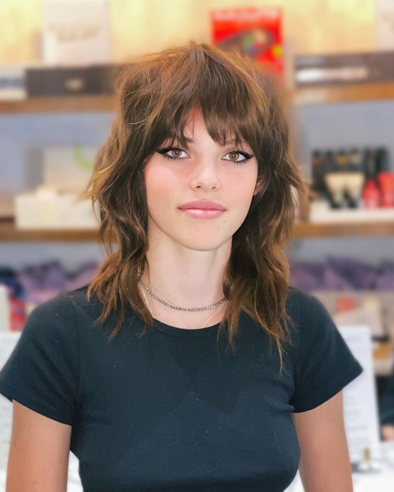 Wolf Cut For Wavy Hair