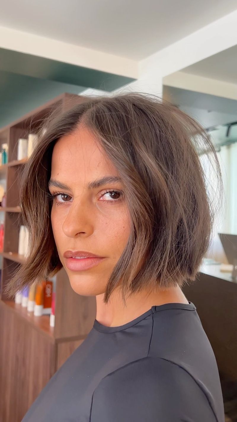Finger-Combed Bob