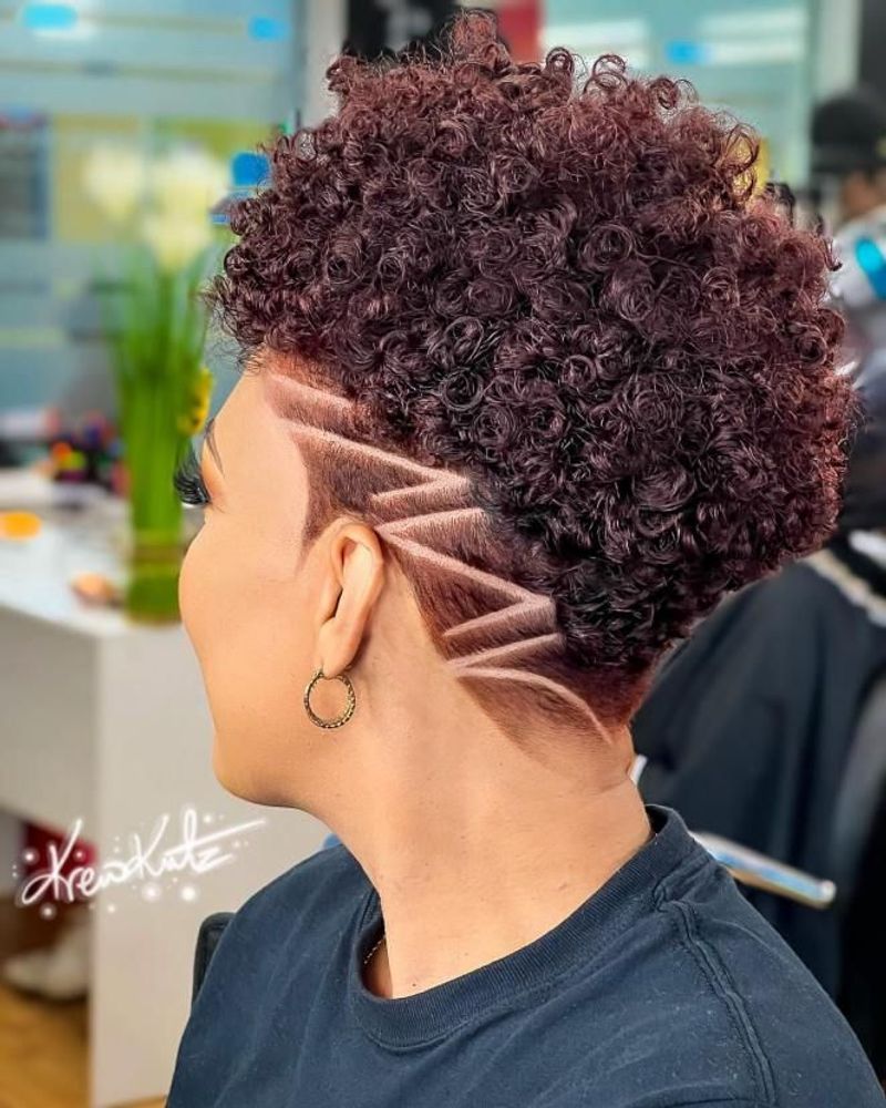 Wash-and-Go with Geometric Undercut