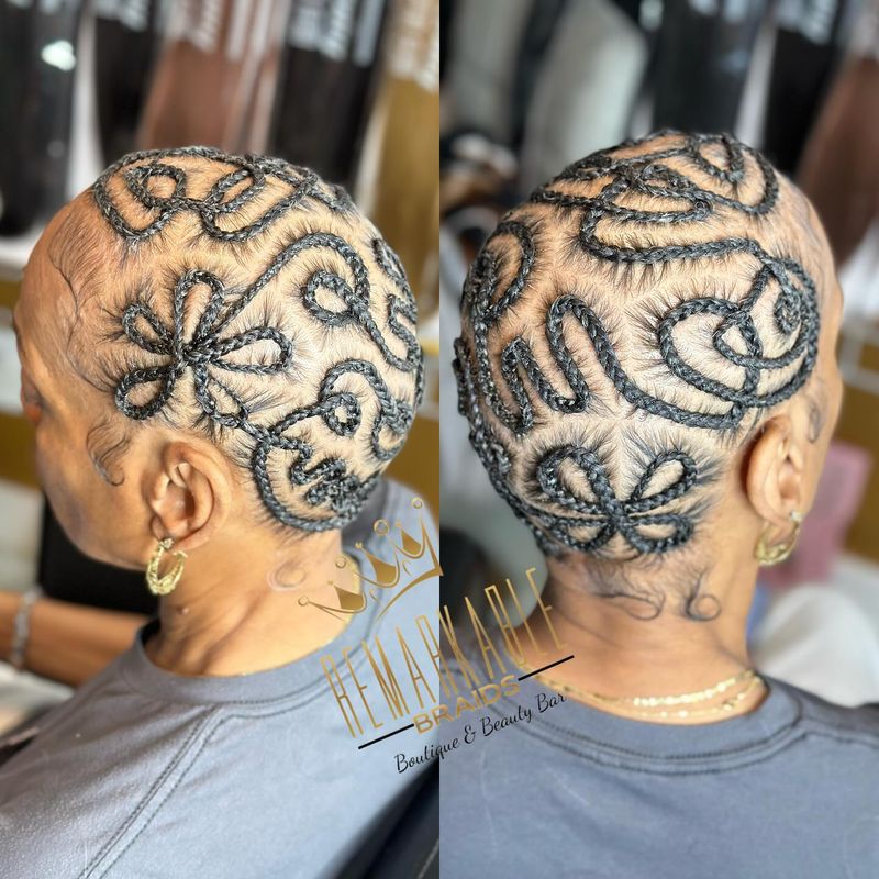 Tribal-Inspired Geometric Pattern