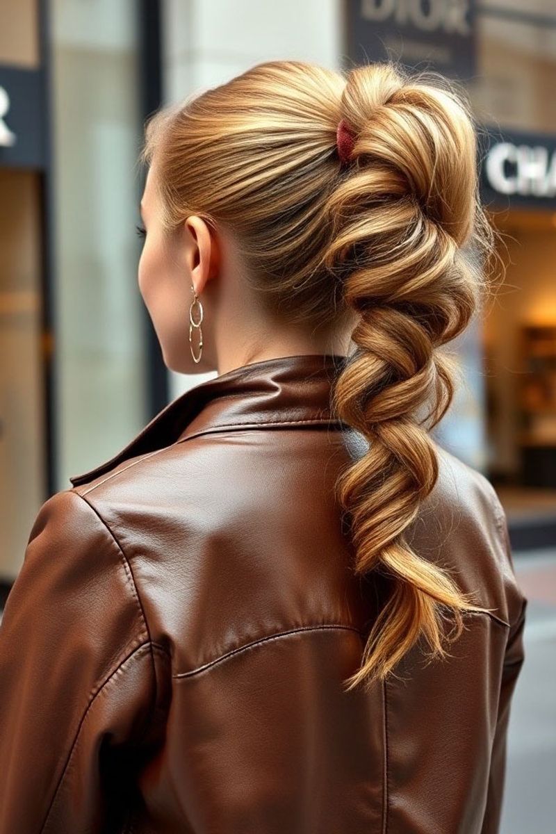 Rope Twist Ponytail