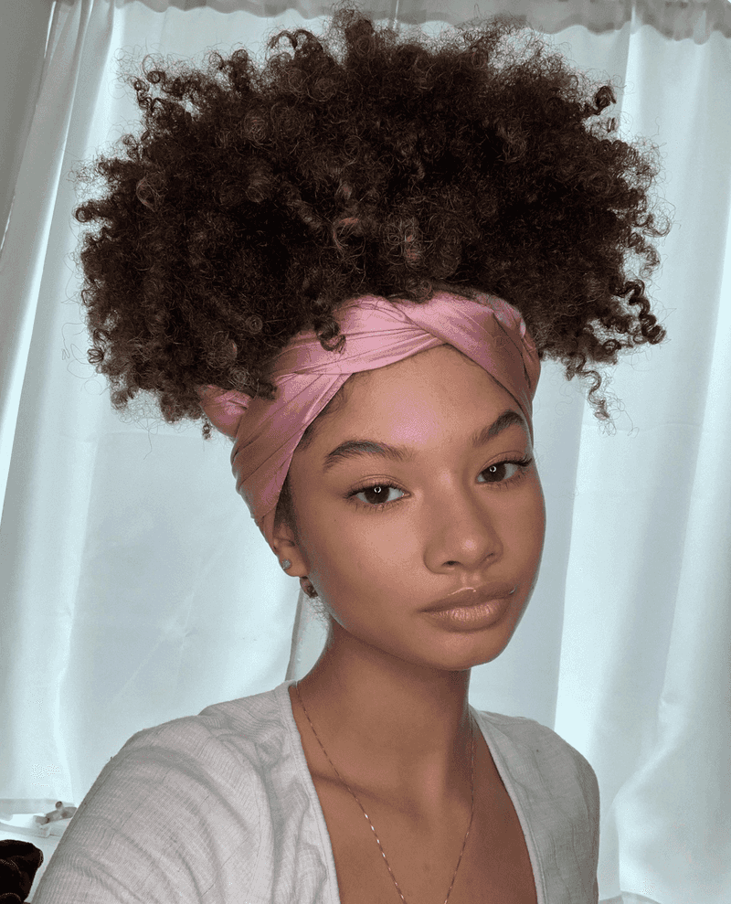 Scarf Updo