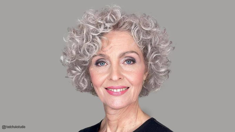 Curly Crop with Height