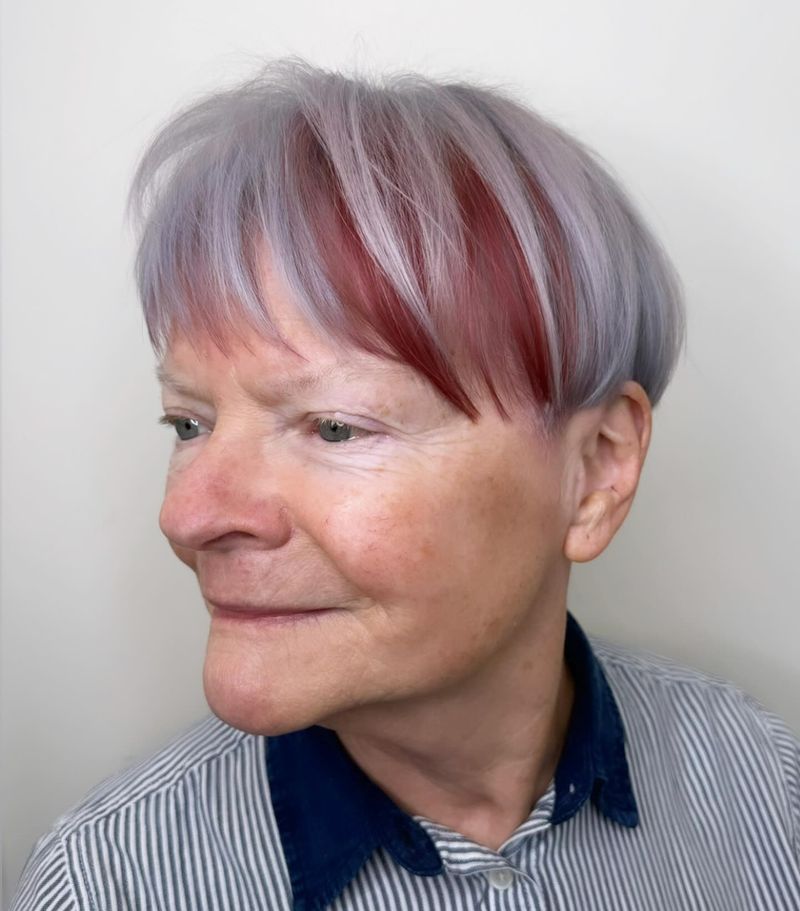 Textured Bowl Cut Reimagined