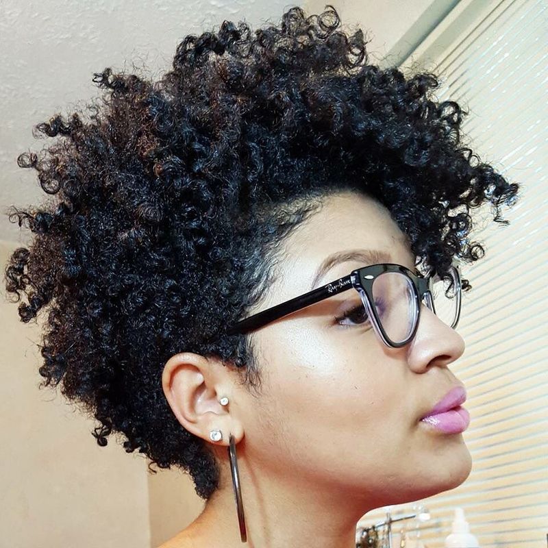 Rounded Afro Pixie