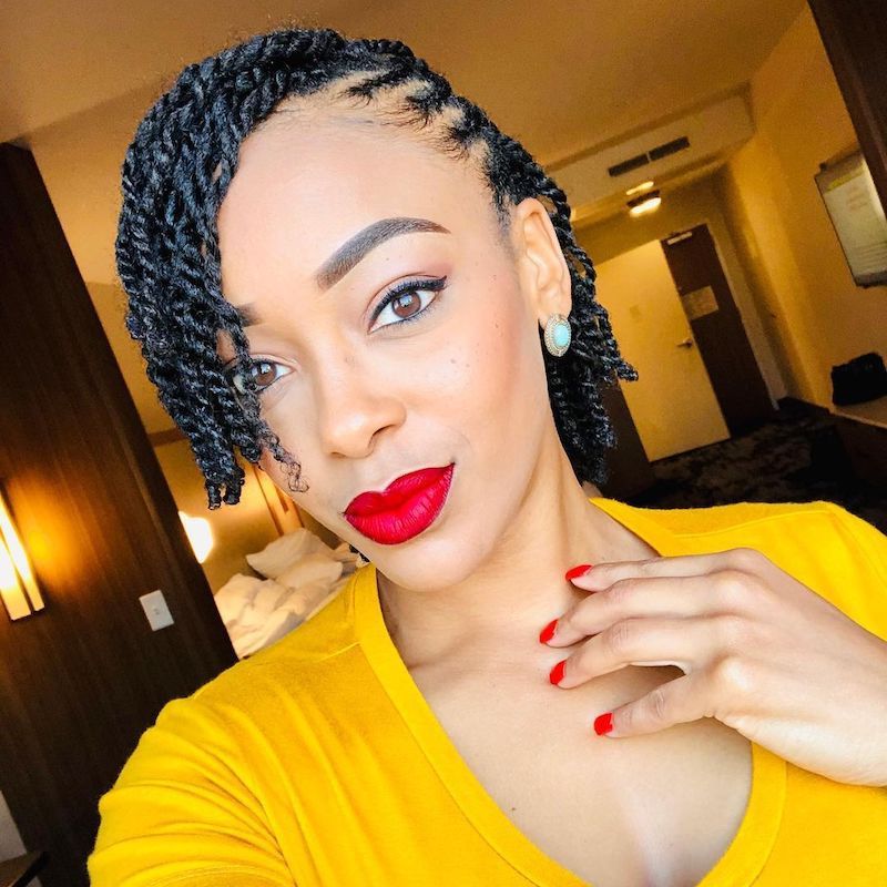 Elegant Side Swept Twist