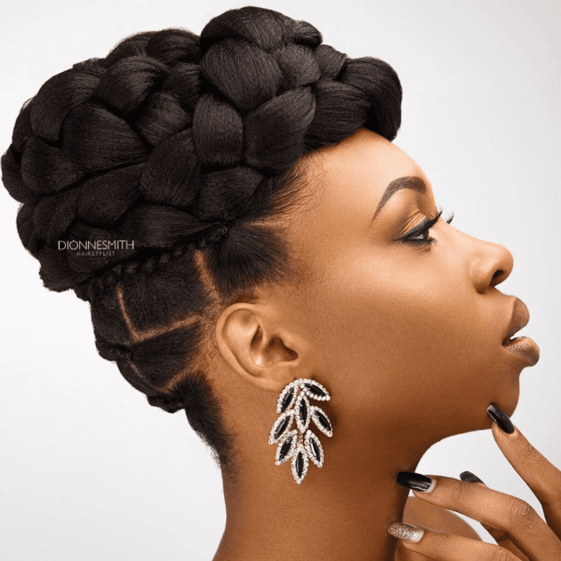 Braided Pompadour