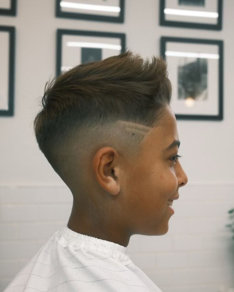 Faded Pompadour