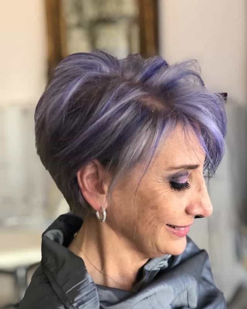 Smoky Lavender Ribbons
