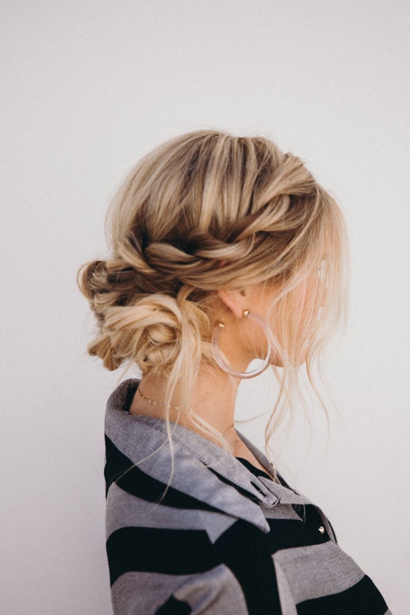 Twisted Side Updo