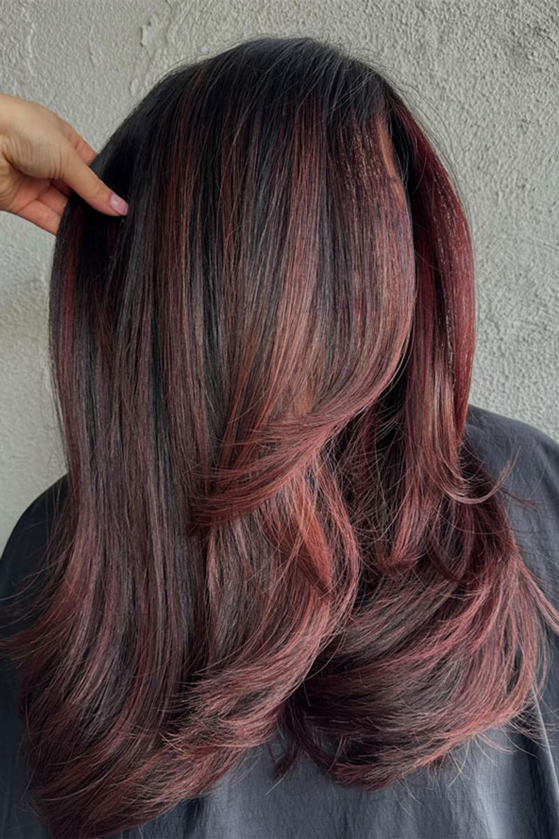 Burgundy Brown