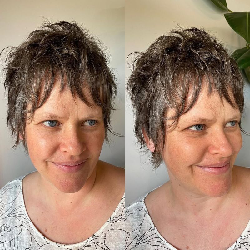 Pixie moderne hirsute
