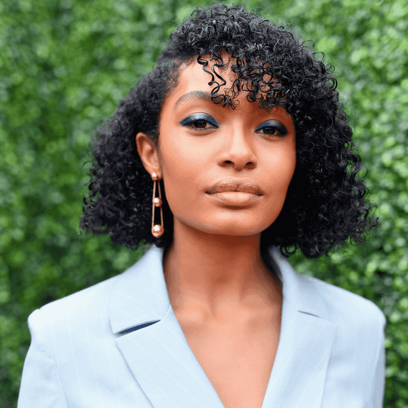 Jaw-Length Curly Bob