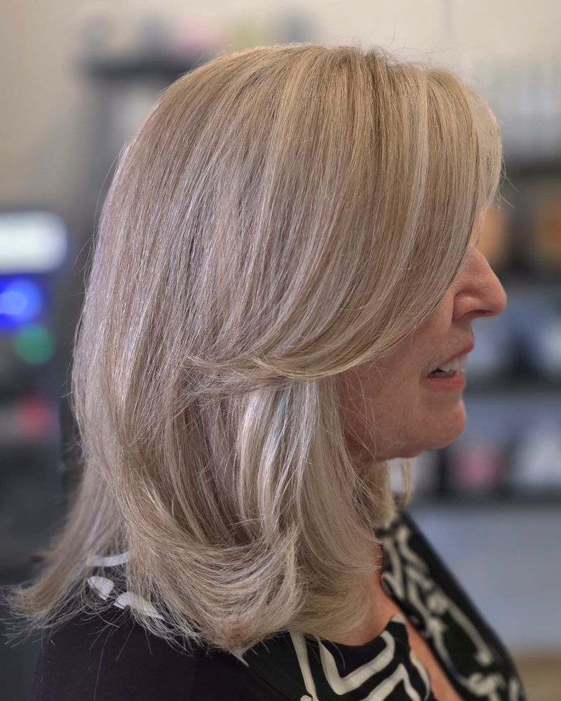 Layered Lob (Long Bob)