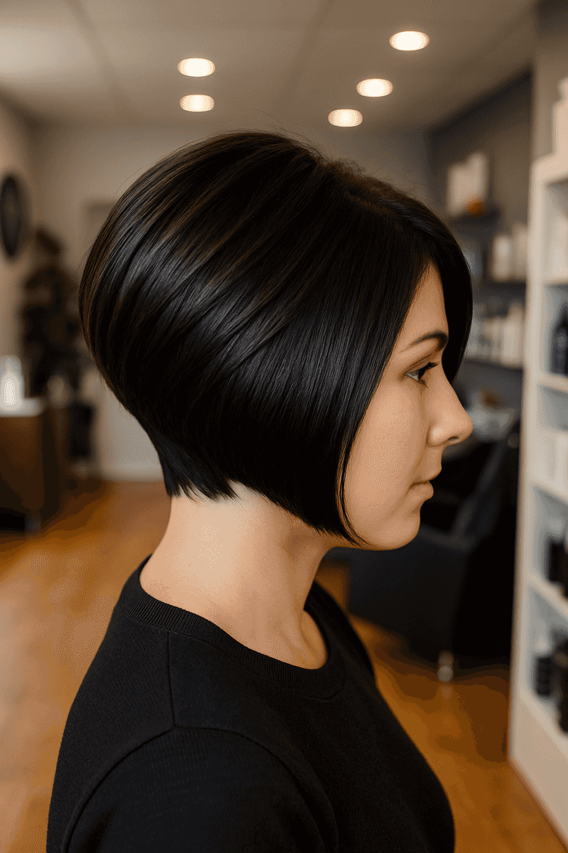 Graduated A-Line Bob