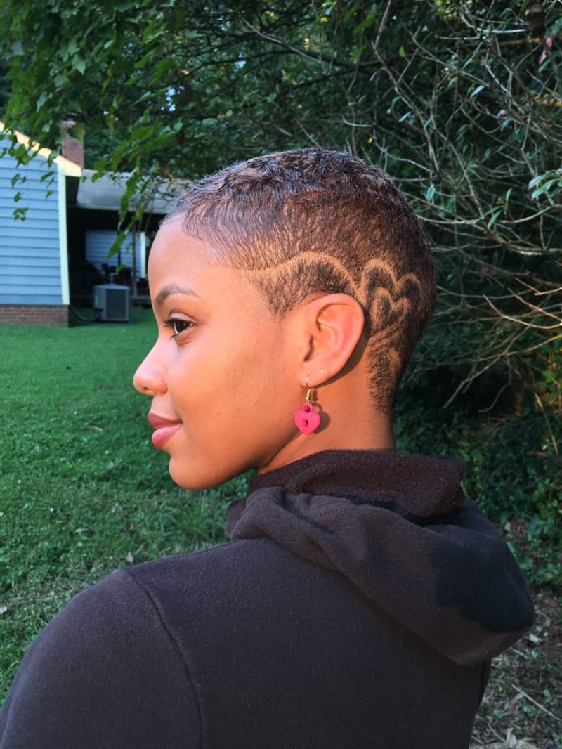 Buzz Cut with Design