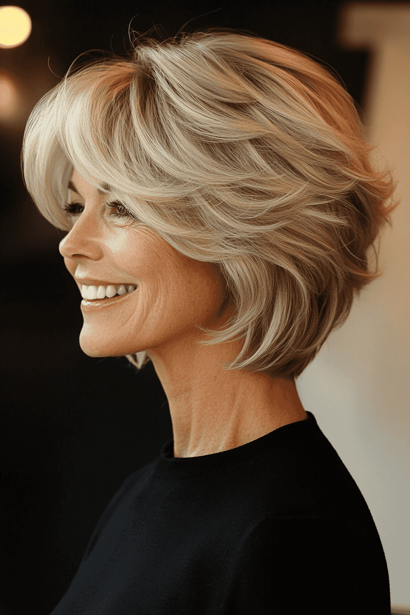 Voluminous Wedge Cut