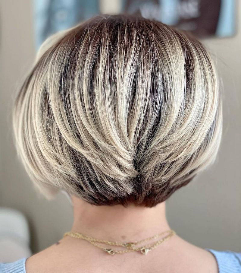 Stacked Bob With Layers